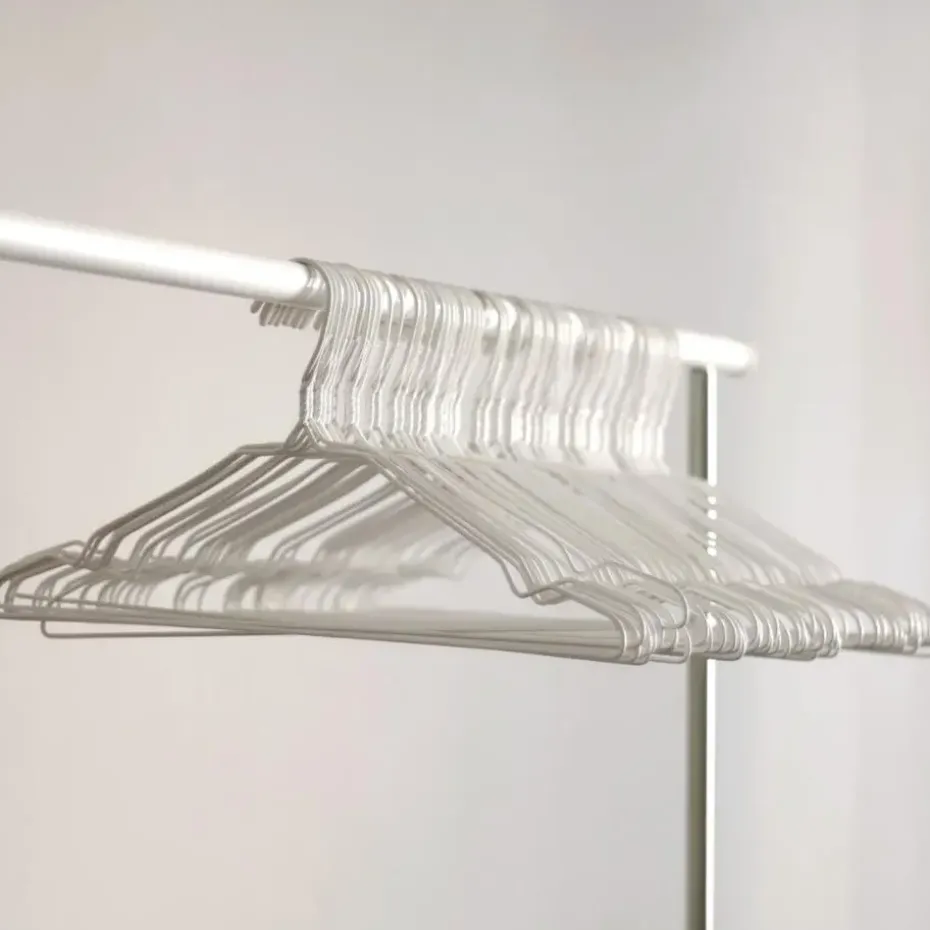Nordix Kledinghangers set 150 stuks Metaal Zwart Draadhanger Kleerhangers