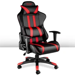 Ocazi Chicago Gaming stoel - Bureaustoel - Zwart/Rood