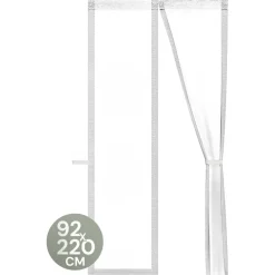 O'DADDY Deurgordijn Deluxe FIBER 92x220 - Magnetisch Vliegengordijn Wit
