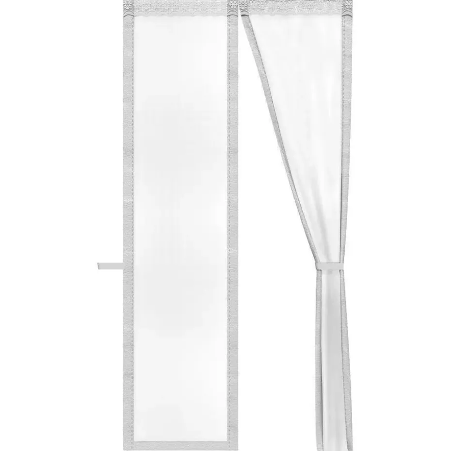 O'DADDY Deurgordijn Deluxe FIBER 100x260 - Magnetisch Vliegengordijn Wit