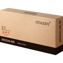 O’DADDY Kapstok met Schoenenrek – 15 Haken – 2-Laags – 80x32x178,5 cm