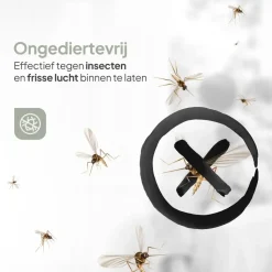 O'DADDY Lamellenhor 118x260 - Deurgordijn - zwart