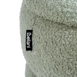 OKATON - Hocker met opbergruimte - Groen - Bouclé