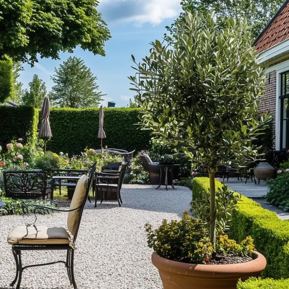 Olijfboom - Olea europaea - Hoogte 155-170cm - ⌀19cm