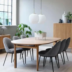 Olivine Kjeld Verlengbare Houten Eettafel 190 cm - Naturel