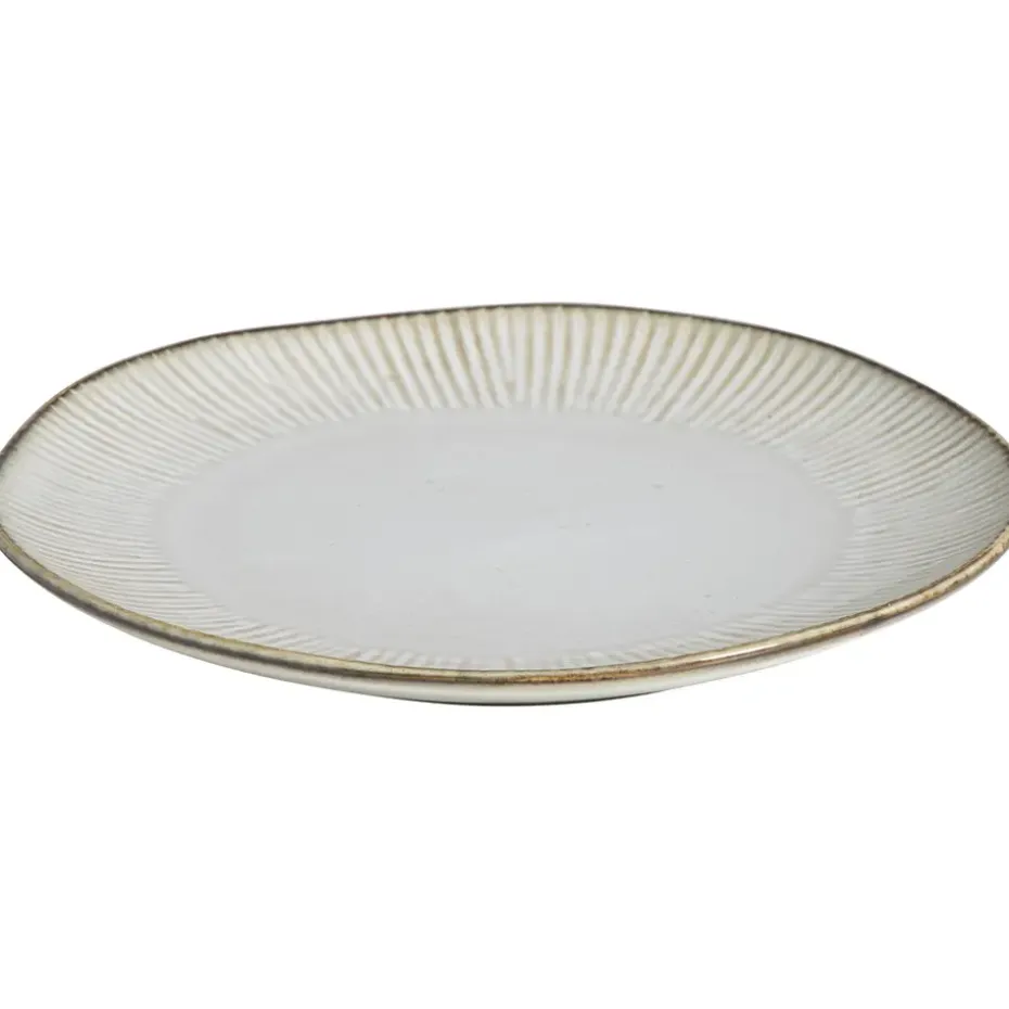 Ontbijtbord Sophie naturel stoneware Ø21 cm