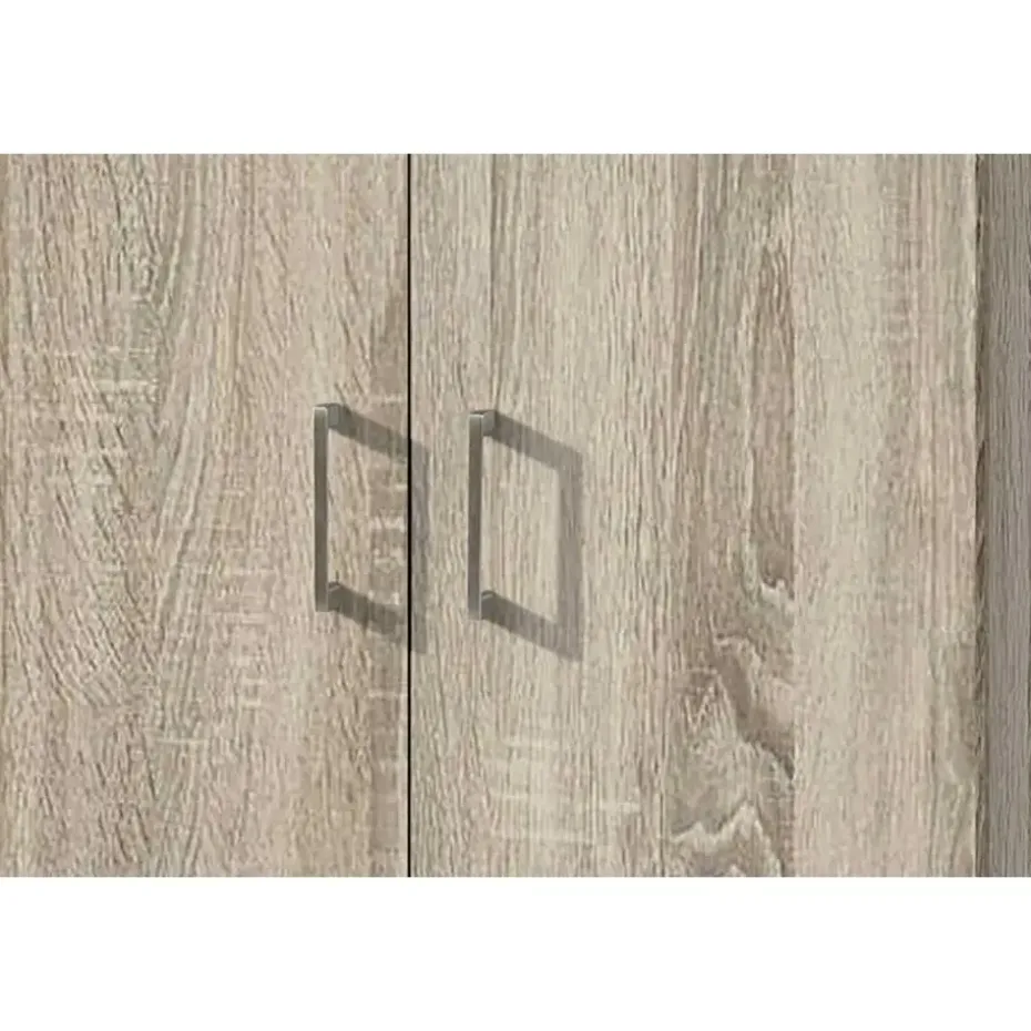 Opbergkast Ray 60cm met 2 deuren en 4 legplanken - sonoma eik