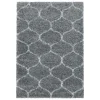 Opera Soft Shaggy Hoogpolig Vloerkleed Grijs - 200x290 CM