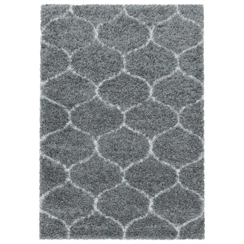Opera Soft Shaggy Hoogpolig Vloerkleed Grijs - 200x290 CM