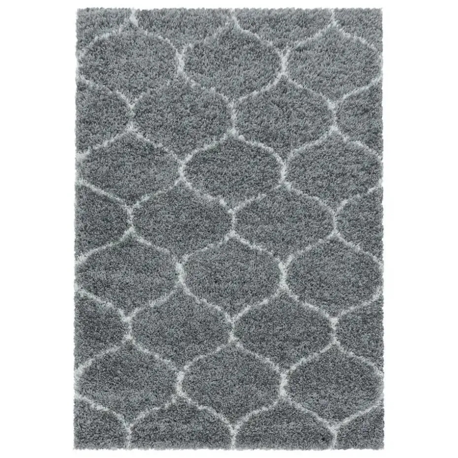 Opera Soft Shaggy Hoogpolig Vloerkleed Grijs - 200x290 CM