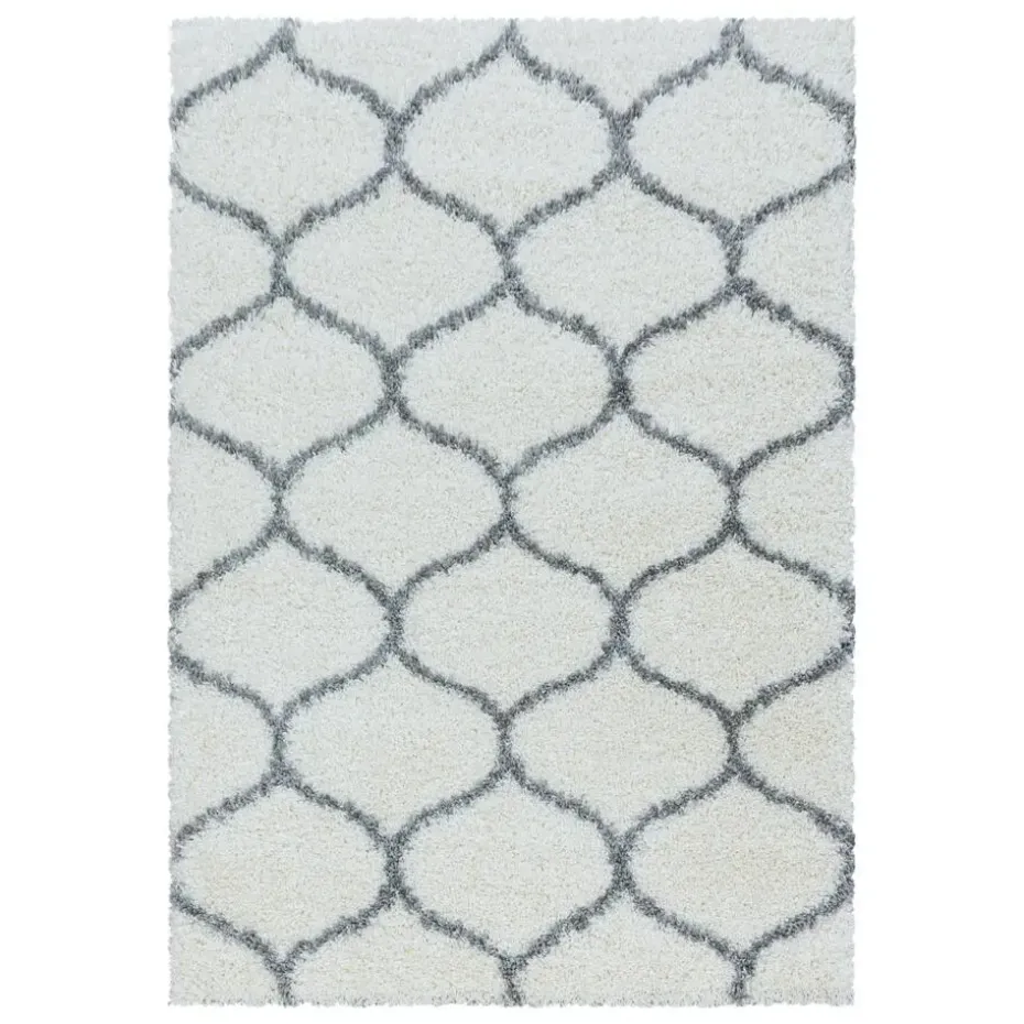 Opera Soft Shaggy Hoogpolig Vloerkleed Cream - 200x290 CM