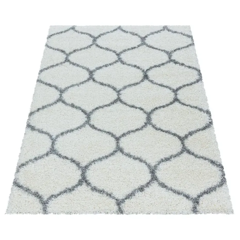 Opera Soft Shaggy Hoogpolig Vloerkleed Cream - 200x290 CM