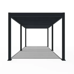 Orion Deluxe overkapping elektrisch met LED 360 x 720 antraciet