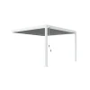 Orion Deluxe overkapping muur 360 x 400 cm antraciet