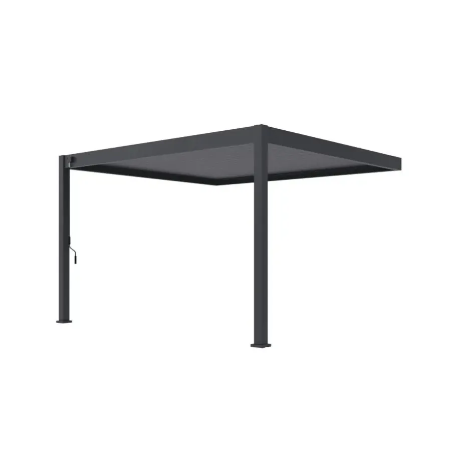 Orion Deluxe overkapping muur 300 x 360 cm antraciet