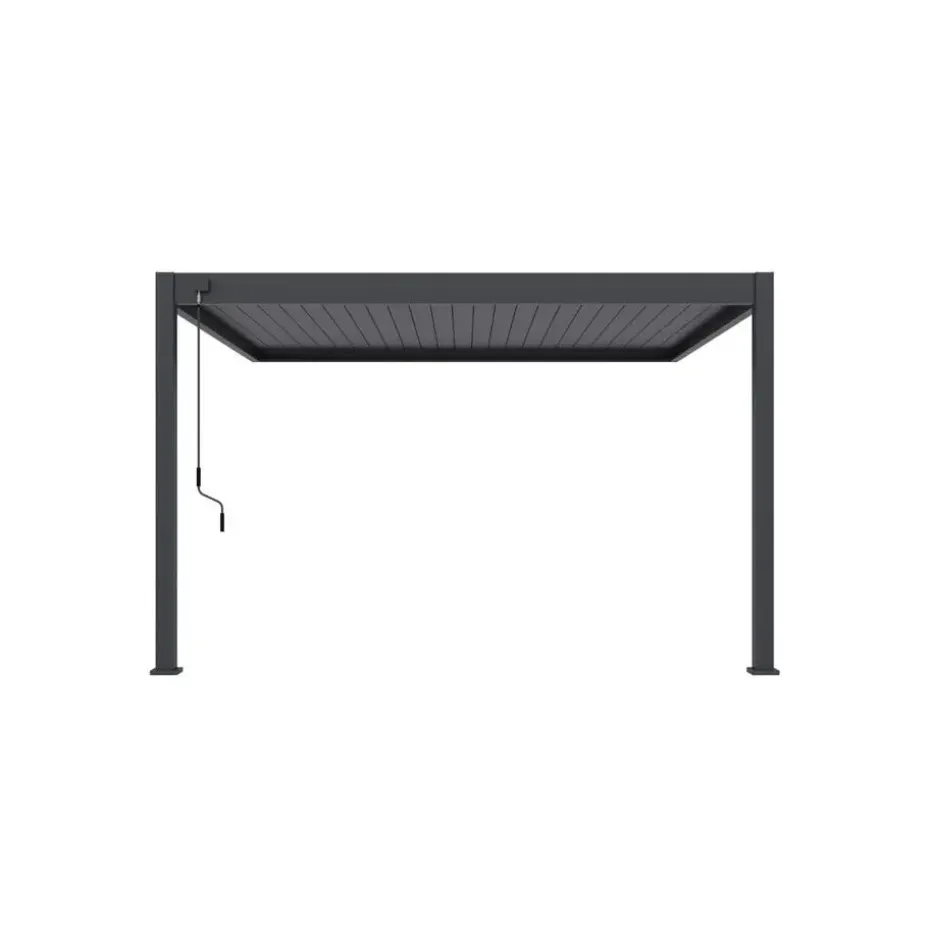 Orion Deluxe overkapping muur 300 x 360 cm antraciet