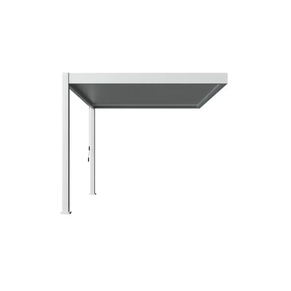 Orion Deluxe overkapping muur 300 x 400 cm wit