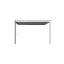 Orion Deluxe overkapping muur 300 x 400 cm wit