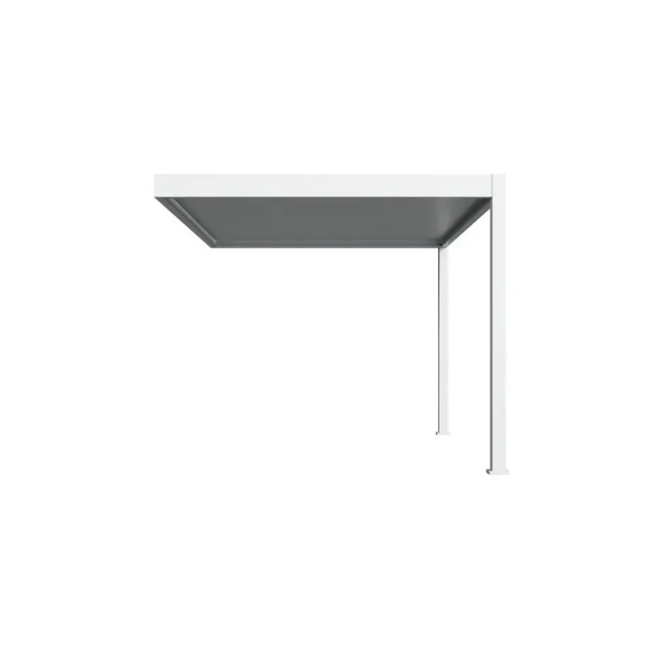 Orion Deluxe overkapping muur 300 x 400 cm wit