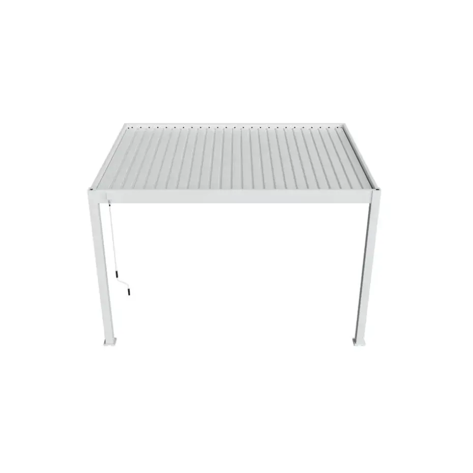 Orion Deluxe overkapping muur 300 x 400 cm wit