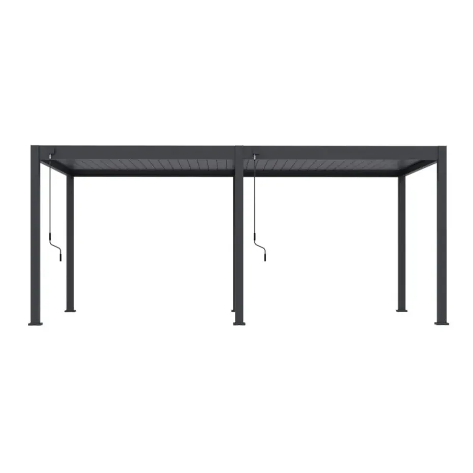 Orion Deluxe overkapping - 300 x 600 cm - Antraciet