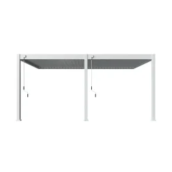Orion Deluxe overkapping muur 360 x 530 cm wit