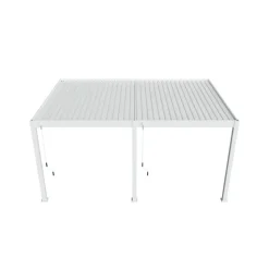 Orion Deluxe overkapping muur 360 x 530 cm wit