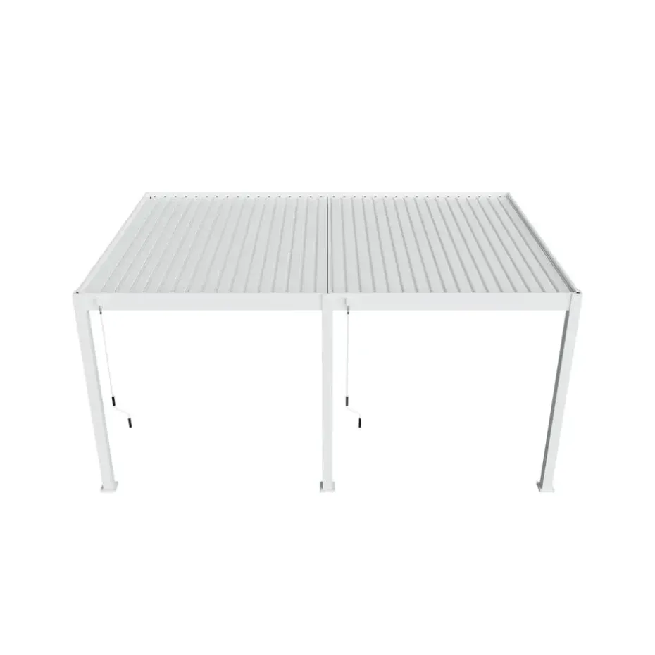 Orion Deluxe overkapping muur 360 x 530 cm wit