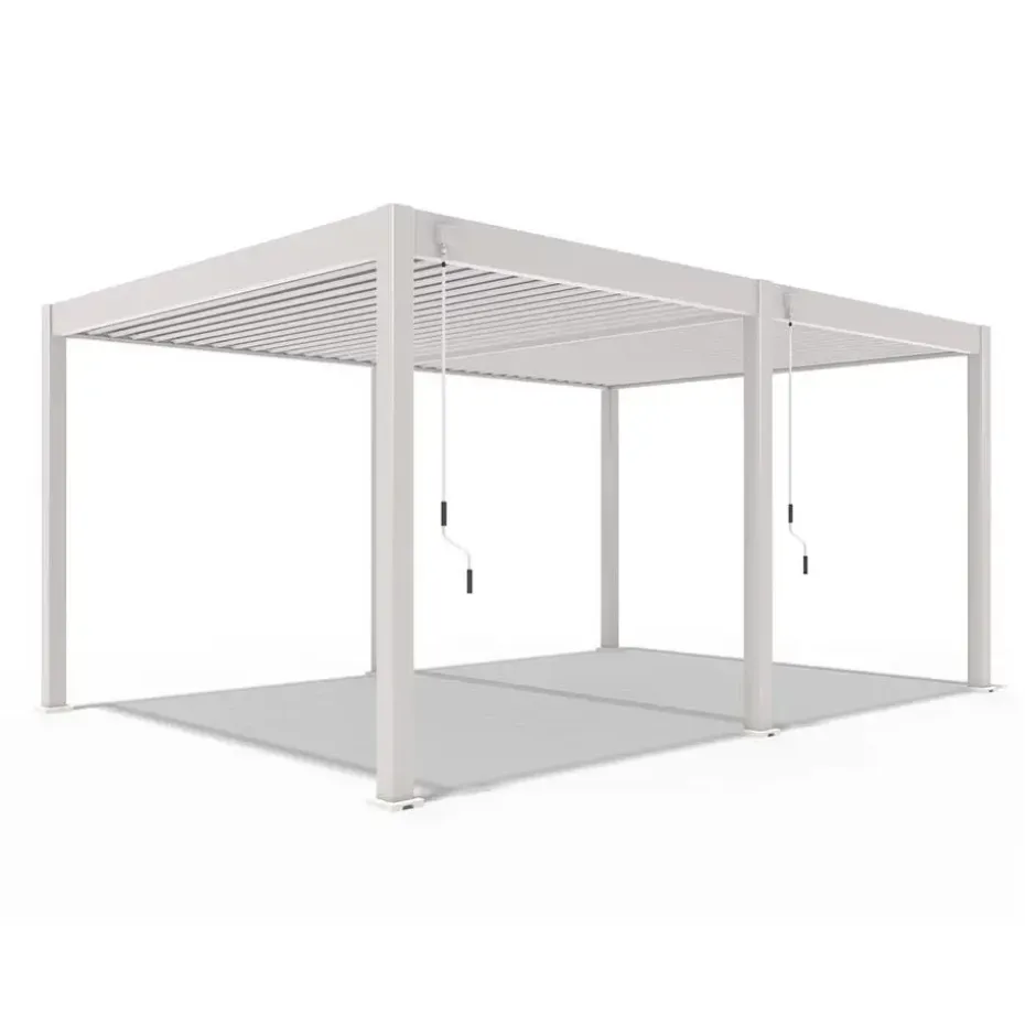 Orion Deluxe terrasoverkapping 360 x 530 cm lichtgrijs