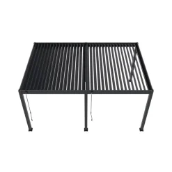 Orion Deluxe terrasoverkapping 360 x 530 cm antraciet