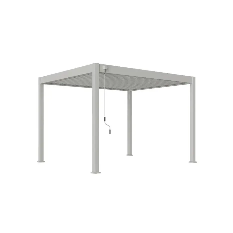 Orion Deluxe terrasoverkapping 360 x 400 cm lichtgrijs