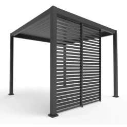Orion louvre shutter paneel (voor 4M kant) antraciet 1 stuk