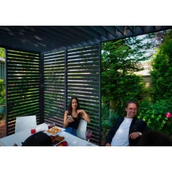 Orion louvre shutter paneel (voor 4M kant) antraciet 1 stuk