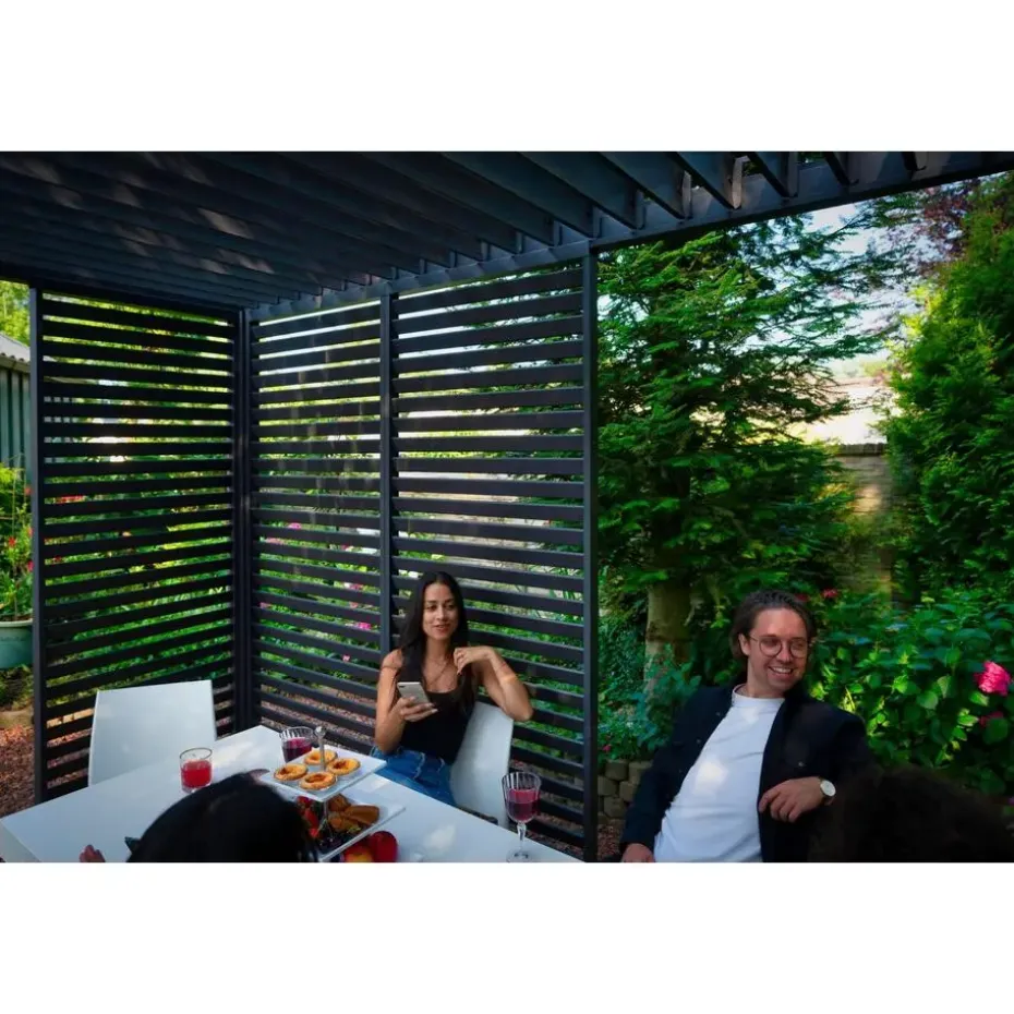 Orion louvre shutter paneel (voor 3M kant) antraciet 1 stuk