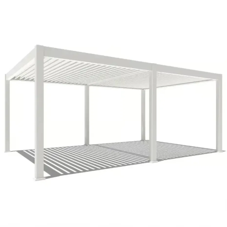 Orion Premium overkapping E-LED - 400 x 600 cm - wit
