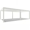 Orion Premium overkapping E-LED - 400 x 800 cm - wit