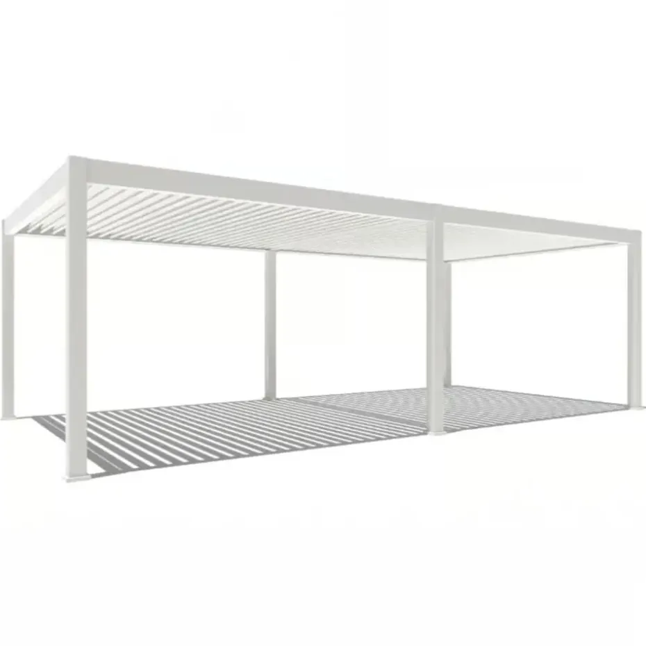 Orion Premium overkapping E-LED - 400 x 800 cm - wit