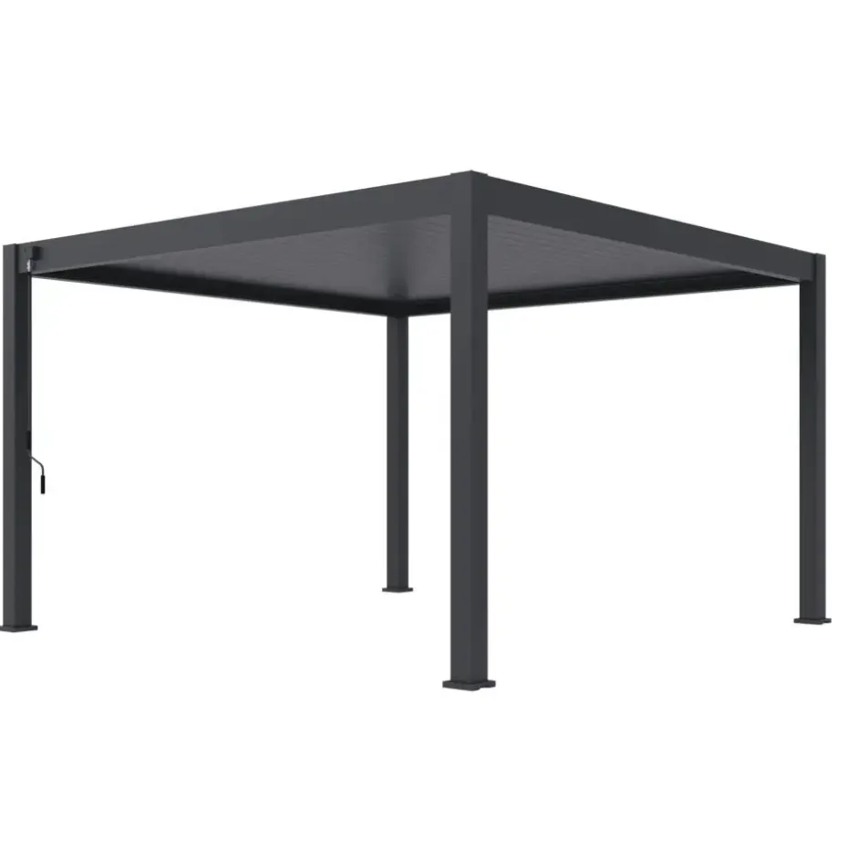 Orion Premium overkapping - 400 x 400 cm - Antraciet