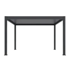 Orion Premium overkapping - 400 x 400 cm - Antraciet
