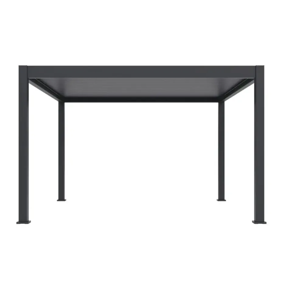 Orion Premium overkapping - 400 x 400 cm - Antraciet