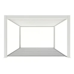 Orion Premium overkapping E-LED - 400 x 400 cm - wit