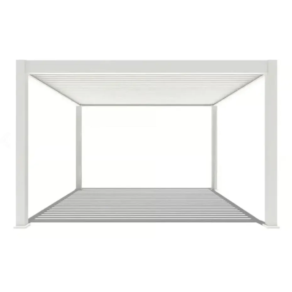 Orion Premium overkapping E-LED - 400 x 400 cm - wit
