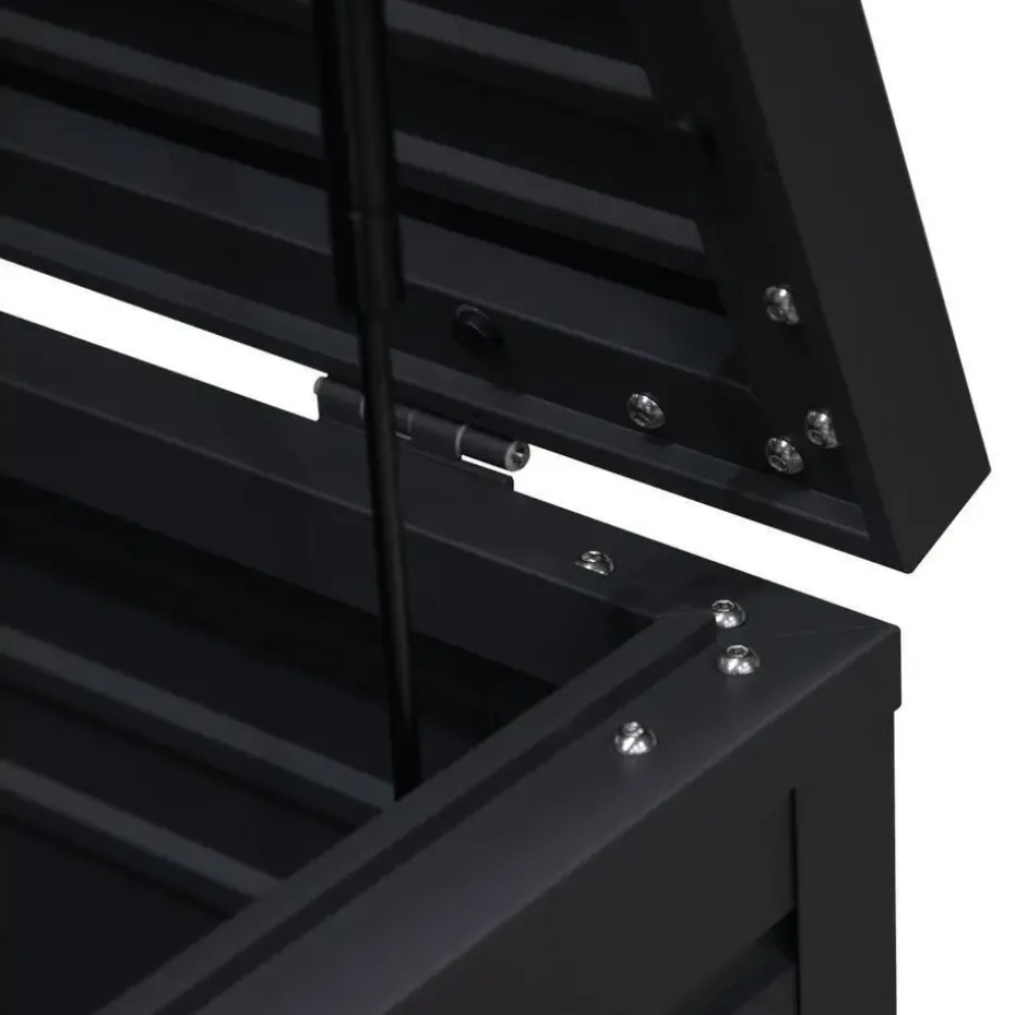 Orion Sit & Store aluminium opbergbox 280L antraciet