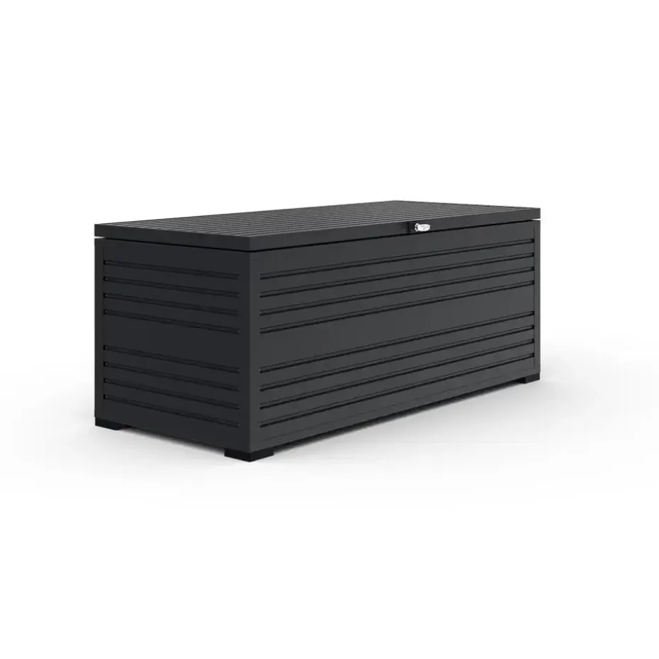 Orion Sit & Store aluminium opbergbox 1318L antraciet
