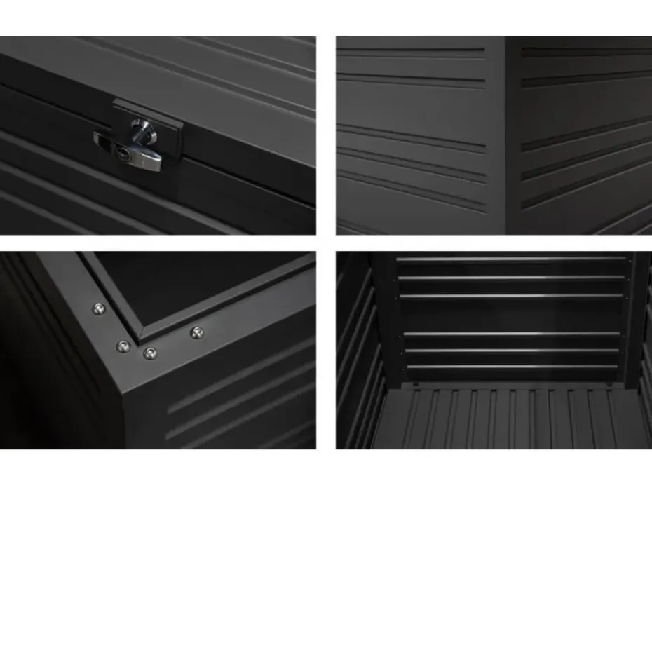 Orion Sit & Store aluminium opbergbox 1318L antraciet