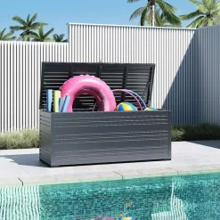 Orion Sit & Store aluminium opbergbox 1318L antraciet