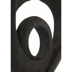 Ornament Randa - Zwart - 40x14x60cm