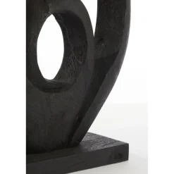 Ornament Randa - Zwart - 40x14x60cm