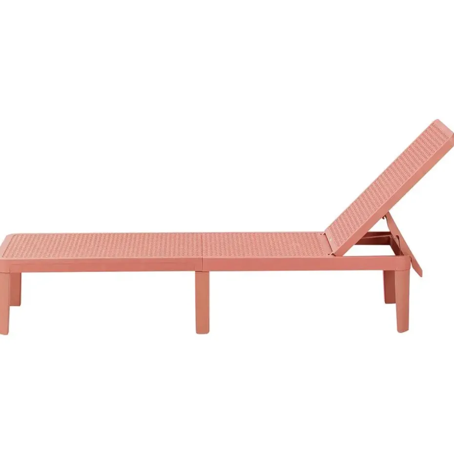 OSSI - Ligstoel - Rood - Polypropyleen