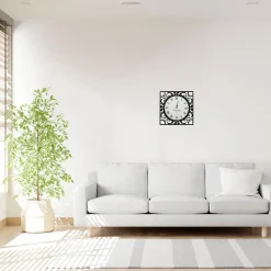 Ostaria Wandklok/muur klok - New York 1871 - D50 cm - MDF/metaal